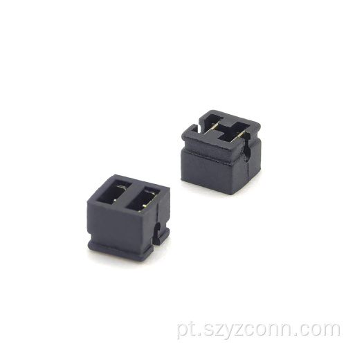 MINI Jumper Cap 2P de unidade dupla com passo de 2,0 mm